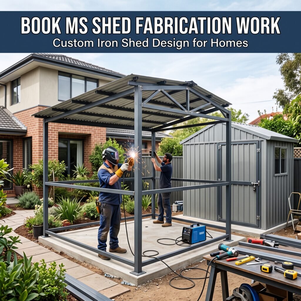 Book MS Shed Fabrication Work Iron Shed Design For Home