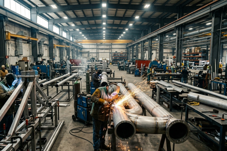 Industrial Stainless Steel Fabrication Welding work