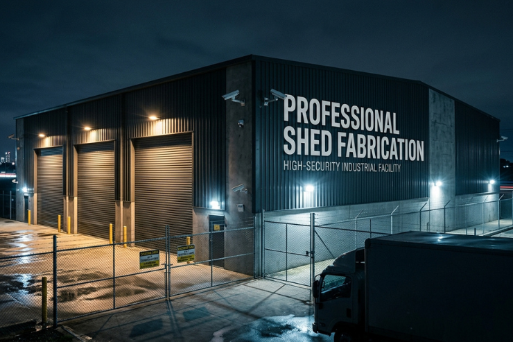 Factory Warehouse Steel Shed Fabrication in Hyderabad