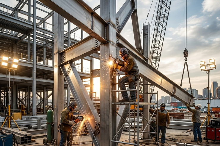 Stainless Steel Structure Fabrication work service hyderabad