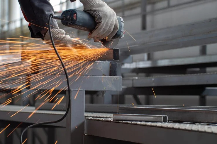 Steel Gate Fabrication welding work services hyderabad