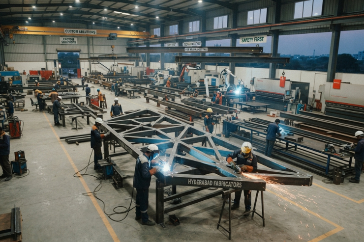 Best Custom Steel Fabrication Tailor-Made Steel Solutions Hyderabad and trusted ms steel fabrications work services in hyderabad near me