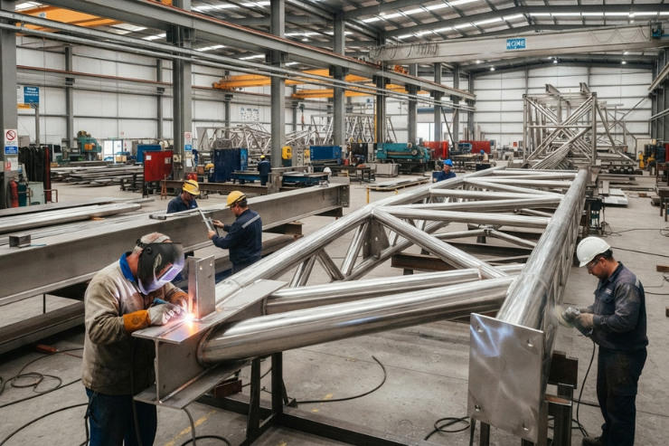 Best Stainless Steel Structure Fabrication Services Hyderabad
