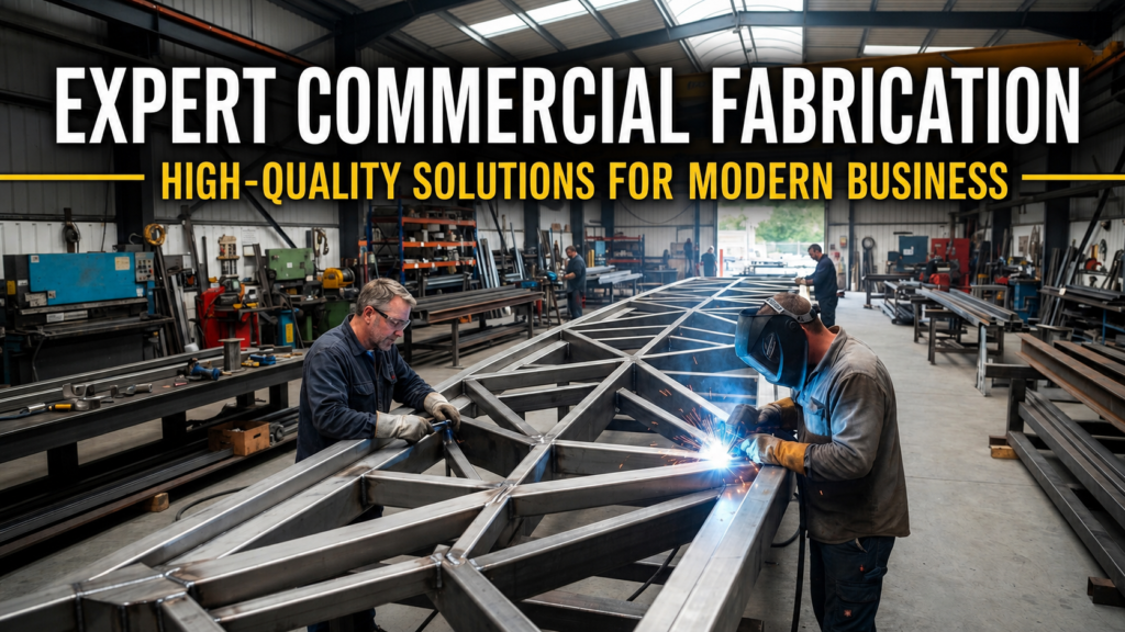 Expert Commercial Fabrication projects for Modern business