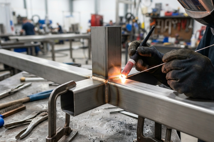 best Expert Square SS Pipeline Fabrication work Services Hyderabad