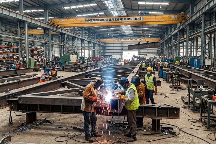 Fabrication Engineering Works in Hyderabad Heavy Equipment Structural Fabrication Services Hyderabad