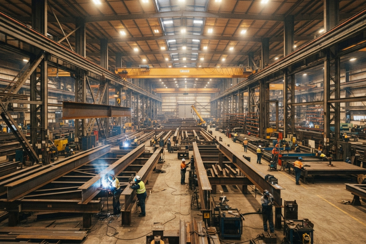 Expert Structural Steel Fabrication work For residential commercial and industrial projects