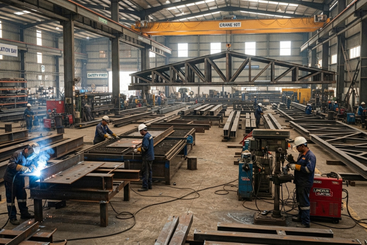 top PEB Shed Fabrications Services in hyderabad