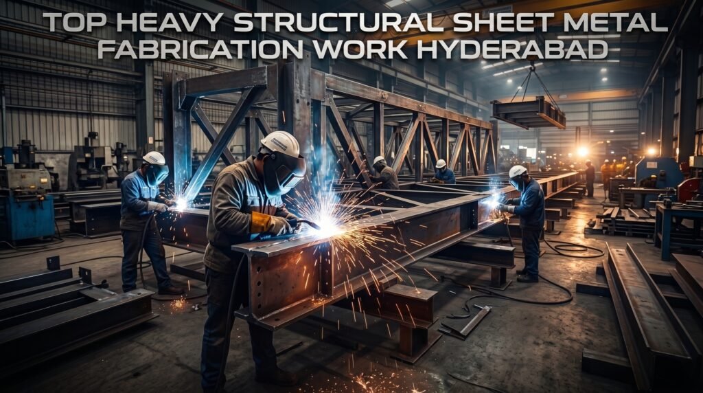 Top Heavy Structural Sheet Metal Fabrication work Hyderabad
