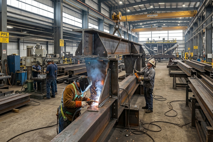 Top Industrial Heavy Structures Fabrication in Hyderabad SuperFabricationWork